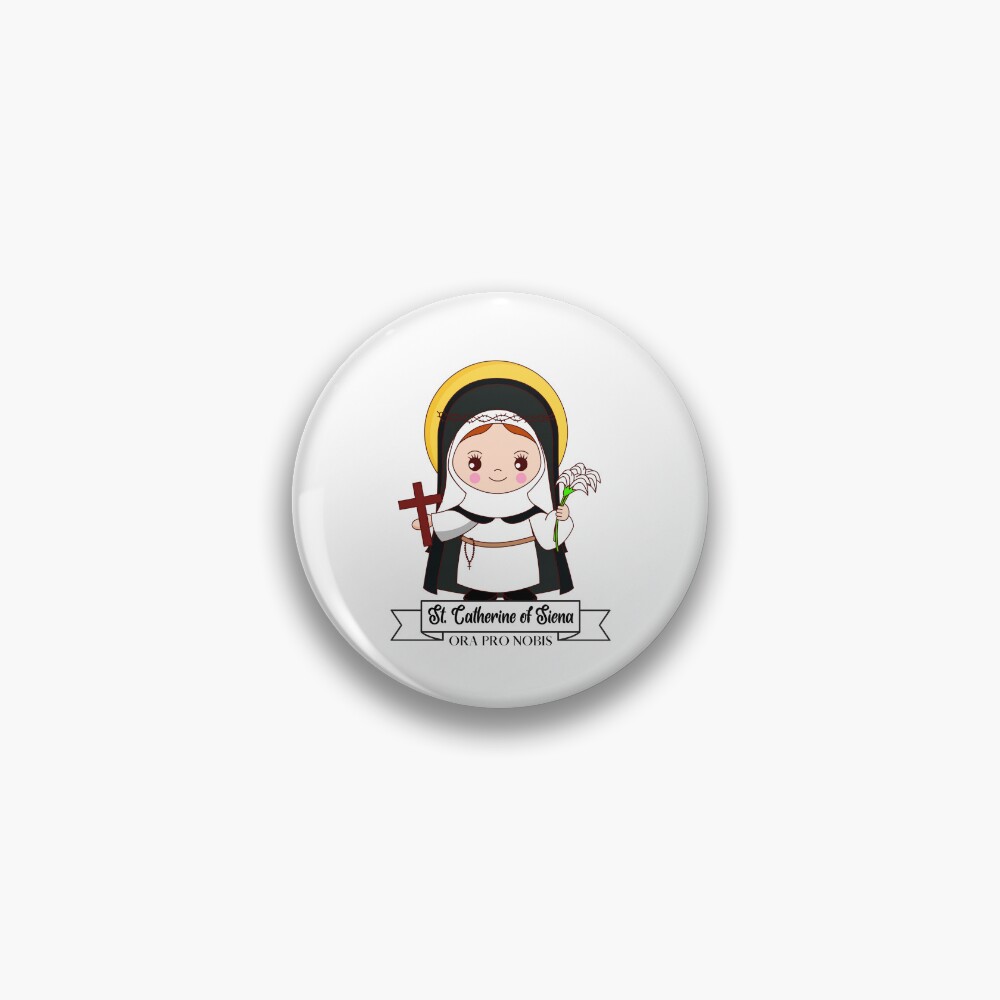 "St Catherine of Siena " Sticker for Sale by SusurroBendito | Redbubble