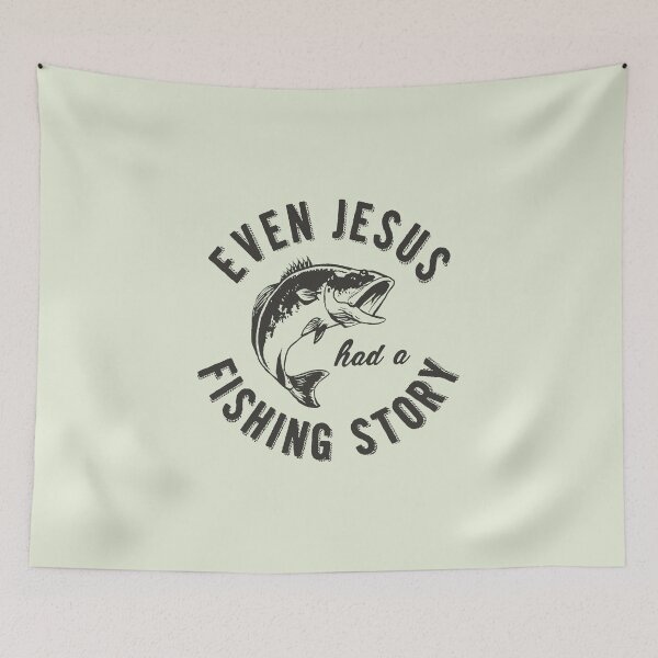 Item preview, Pesca divertida Christian Fisherman Story Witty designed and sold by KidGiftChoice.