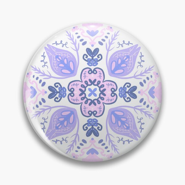Item preview, Purple floral design designed and sold by graetzart.