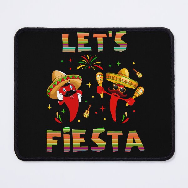Item preview, Let's Fiesta Hot Peppers Cinco de Mayo Mexican designed and sold by ZiesMerch.