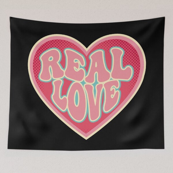 Item preview, Real love, Real or Not Real designed and sold by retrippy.