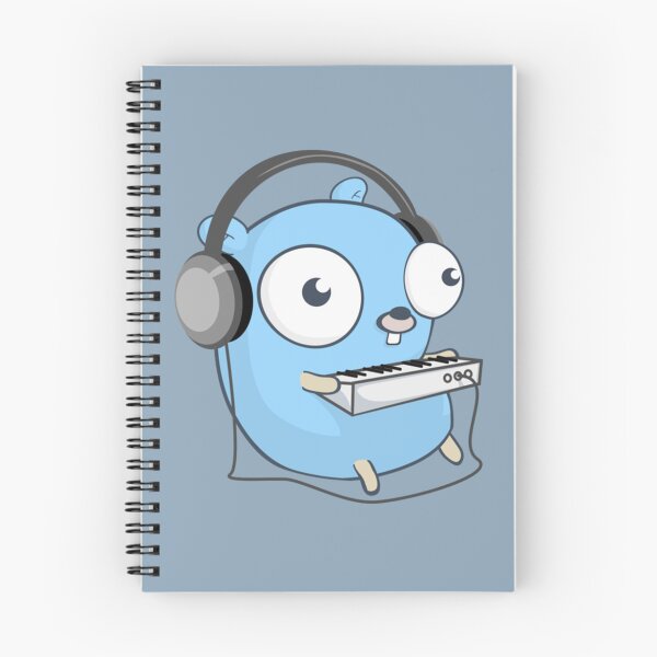 Item preview, The Golang Mascot Music   designed and sold by Stanley-UK.