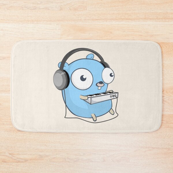 Item preview, The Golang Mascot Music   designed and sold by Stanley-UK.