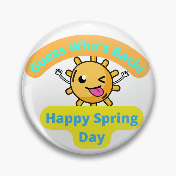Item preview, Happy Sring Day | Spring Day Celebration Customizable Design designed and sold by SolSel ⭐⭐⭐⭐⭐.