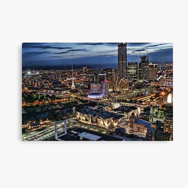 Melbourne Series - Overlooking Southbank Canvas Print