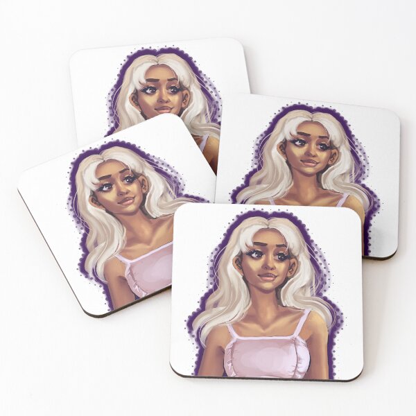 Item preview, Girl with Purple Outline designed and sold by raini-jm.