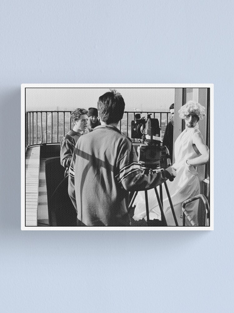 Alternate view of Marilyn in the movies Canvas Print