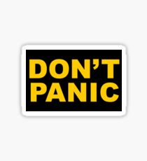 Don't panic Sticker