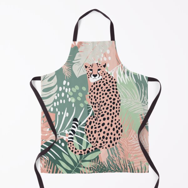 Item preview, Tropical Amazonian Floral Cheetah Prints designed and sold by meggydesigns.