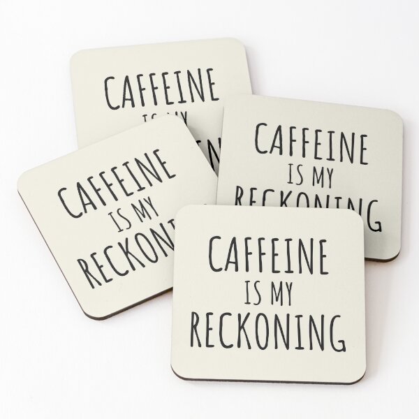 Item preview, Caffeine is my reckoning designed and sold by KMIKBAL7.