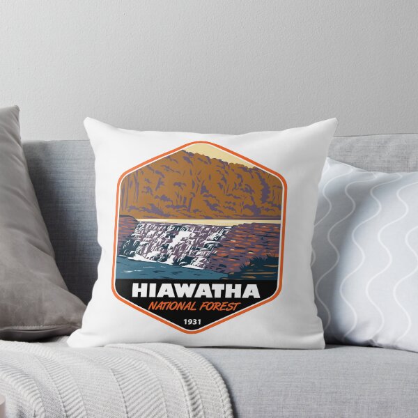 Item preview, Hiawatha National Forest Michigan Badge designed and sold by KrisSidDesigns.