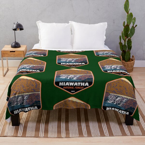 Item preview, Hiawatha National Forest Michigan Badge designed and sold by KrisSidDesigns.
