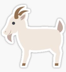 Emoji Smiling Goat , Goat Whisperer Sticker