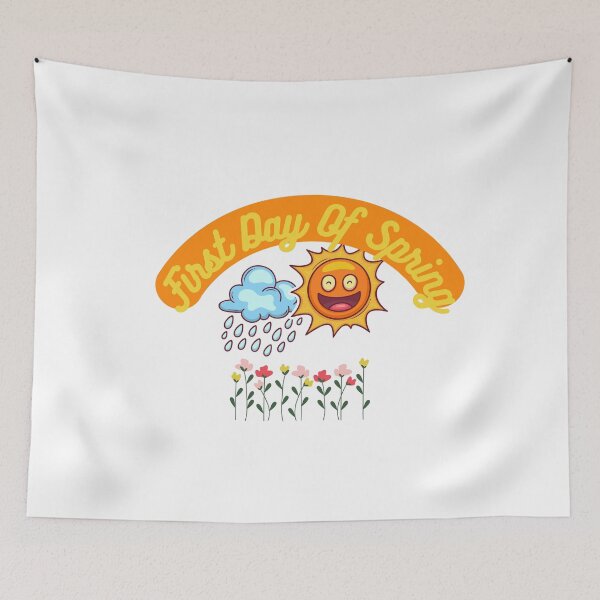 Item preview, Happy Sring Day | Spring Day Celebration Customizable Design designed and sold by SolSel ⭐⭐⭐⭐⭐.