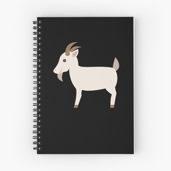 Item preview, Emoji de cabra sonriente, susurrador de cabras designed and sold by roarr.