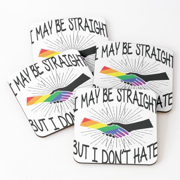 Item preview, I May Be Straight But I Don't Hate - Gay Pride designed and sold by MauveMoves.