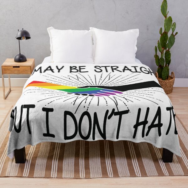 Item preview, I May Be Straight But I Don't Hate - Gay Pride designed and sold by MauveMoves.