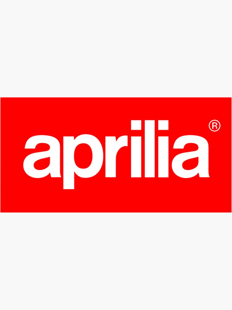 Aprilia Sticker for Sale by ozumdesigns