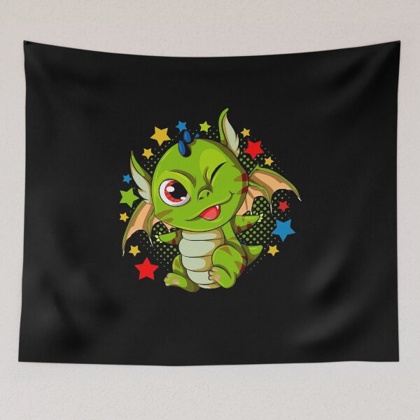 Item preview, Fantasy Animal Mythical Creature Cute Dragon designed and sold by bestshirtdesign.