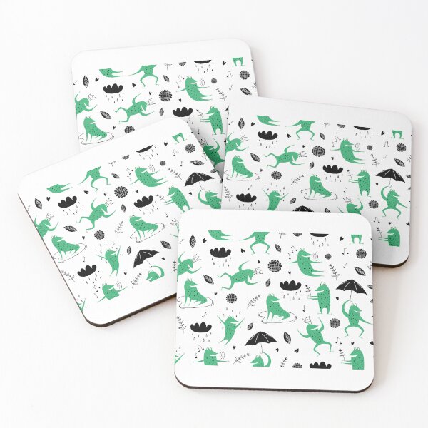 Item preview, Frogs and Rain Clouds designed and sold by edwardecho.