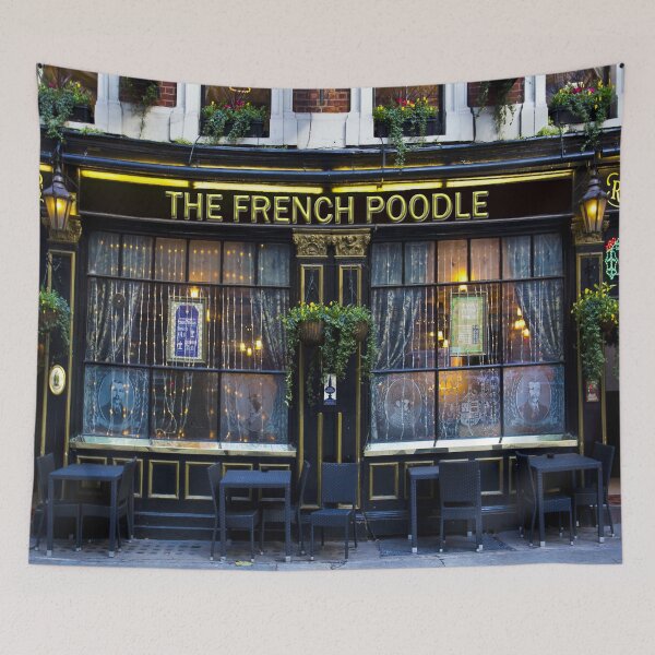 Item preview, French Poodle Pub designed and sold by Londonimages.
