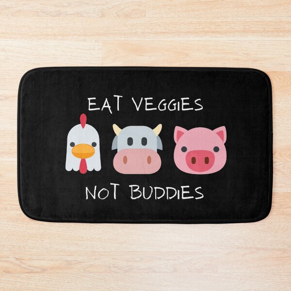 Item preview, Eat veggies not buddies Best message for vegans designed and sold by PCpallavi.