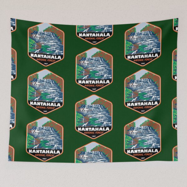 Item preview, Nantahala National Forest North Carolina Badge designed and sold by KrisSidDesigns.