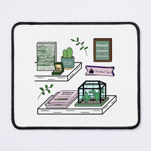 Item preview, Terms and Conditions - Lauren Asher designed and sold by bookshelfsketch.