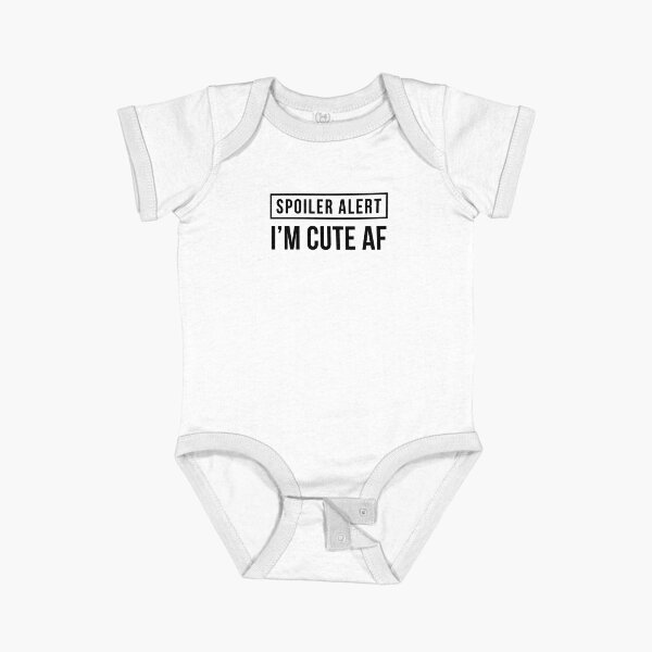 Item preview, Spoiler Alert - I'm Cute AF designed and sold by FilipeFerreira.