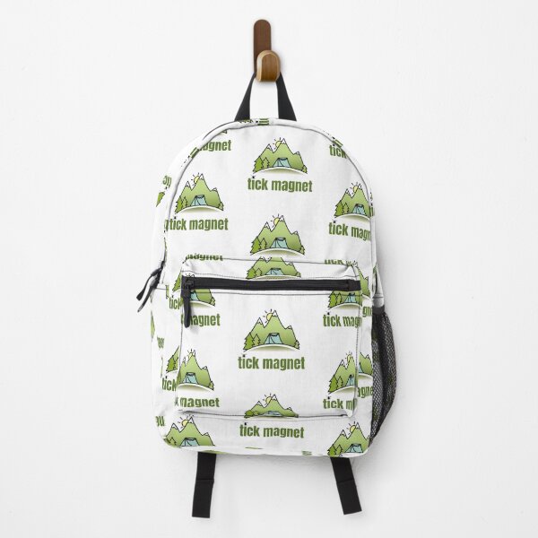Item preview, Hiker Camping Oudoors Nature Lover Tick Magnet Design designed and sold by Bill Herrin.