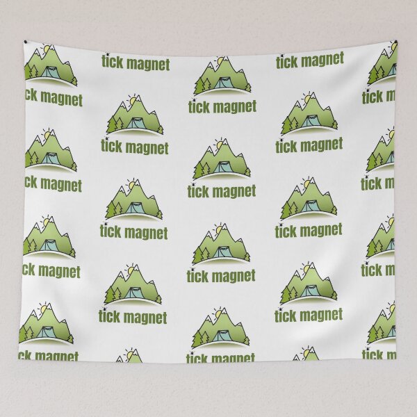 Artikelvorschau, Hiker Camping Oudoors Naturliebhaber Tick Magnet Design entworfen und verkauft von Bill Herrin.
