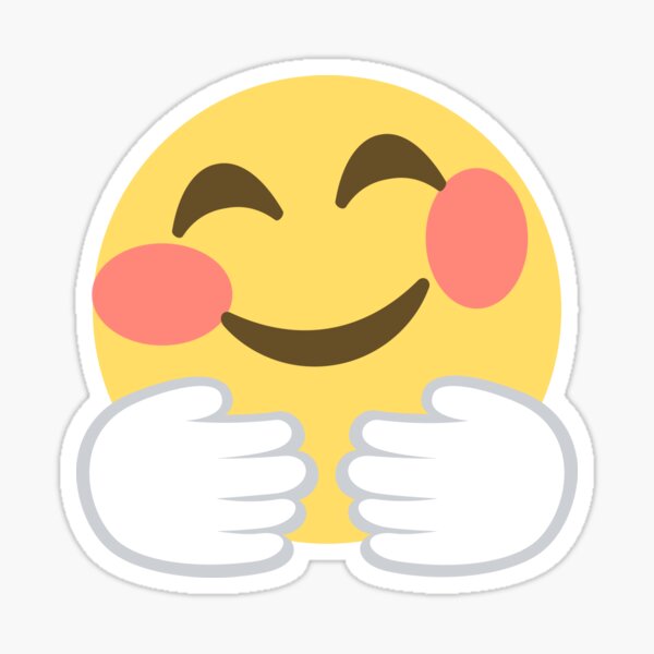 Regalos y productos Emoji Sonrisa Abrazo Cara Redbubble