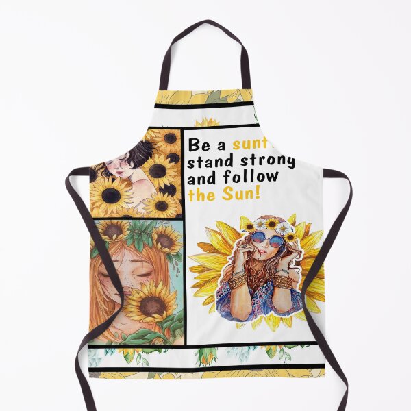 Item preview, Be A Sunflower Stand Strong And Follow The Sun - Sunflower Girl designed and sold by christinecather.