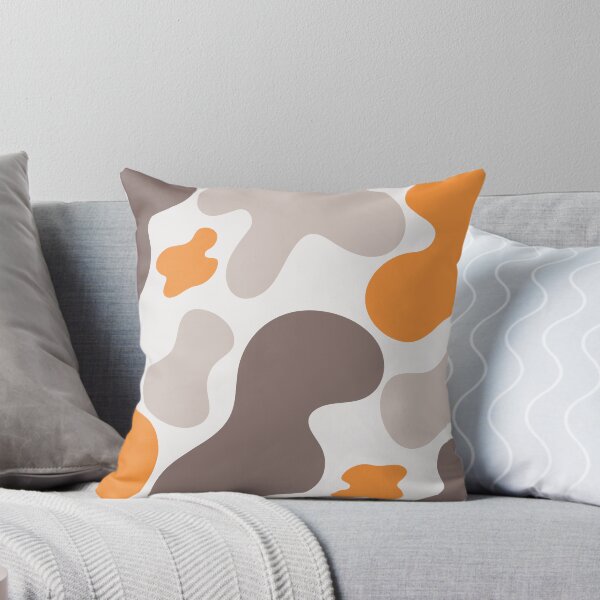 Item preview, Liquid Abstract Pattern Brown Orange designed and sold by BeatrisVeres.