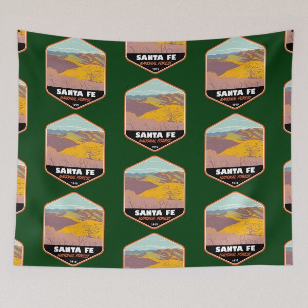 Item preview, Santa Fe National Forest New Mexico Badge designed and sold by KrisSidDesigns.
