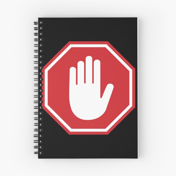 Item preview, Stop Hand Sign - Ad Block Plus designed and sold by 10slash1.