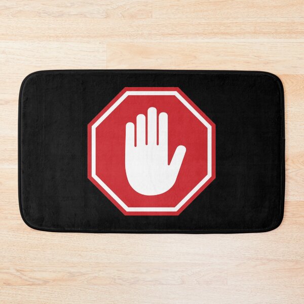 Item preview, Stop Hand Sign - Ad Block Plus designed and sold by 10slash1.