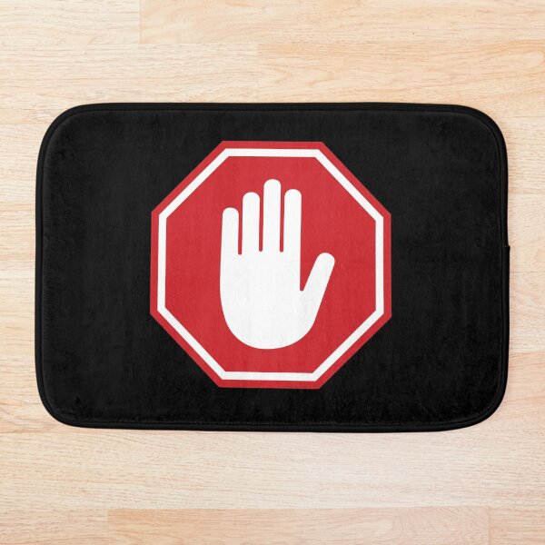 Item preview, Stop Hand Sign - Ad Block Plus designed and sold by 10slash1.