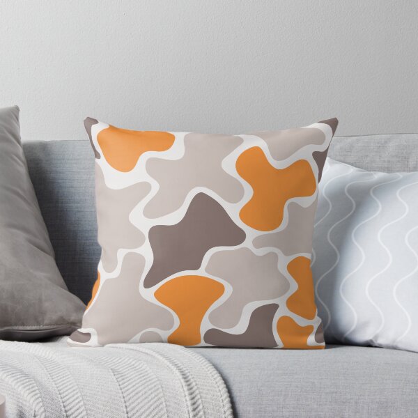 Item preview, Liquid Abstract Pattern Brown Orange designed and sold by BeatrisVeres.