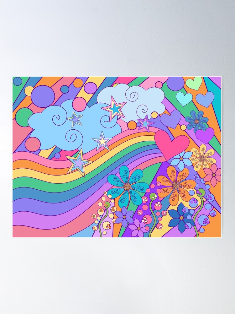 ダイヤモンドアートクラブ Rainbow Flower Power Rainbow Flower Power – Diamond Art Club