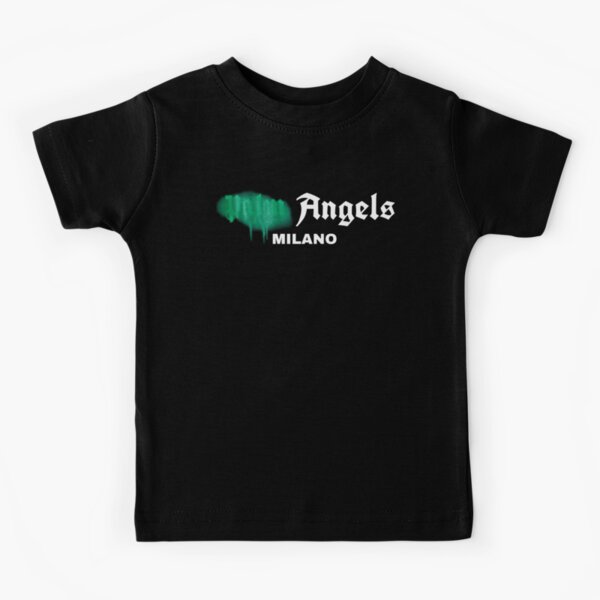 New Palm Angels Sprayed Print Logo  Kids T-Shirt