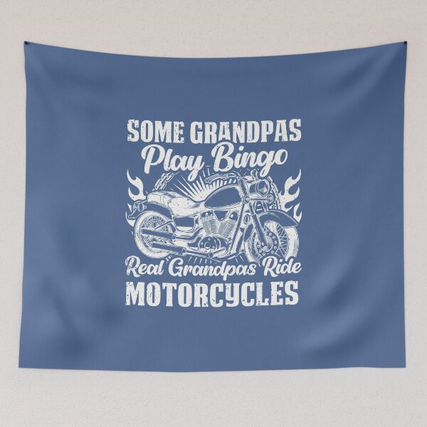 Item preview, Some Grandpas Play Bingo Real Grandpas Ride Motorcycles designed and sold by raretshirtsuk.