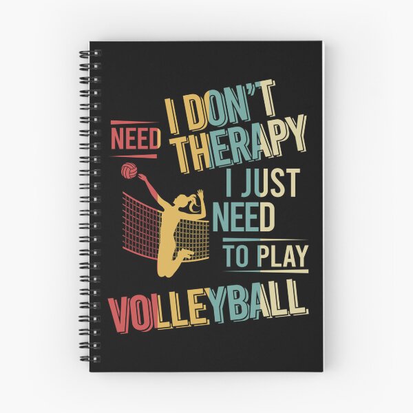 Item preview, I Dont Need Therapy I Just Need To Play Volleyball Vintage Sticker designed and sold by jacksrome6.