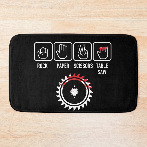 Item preview, Rock Paper Scissors Table Saw - Dad Handyman DIY  designed and sold by JukeLox.