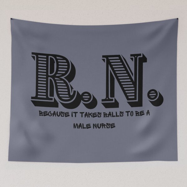 Item preview, Registered Nurse, Male Nurse designed and sold by SillyFun.