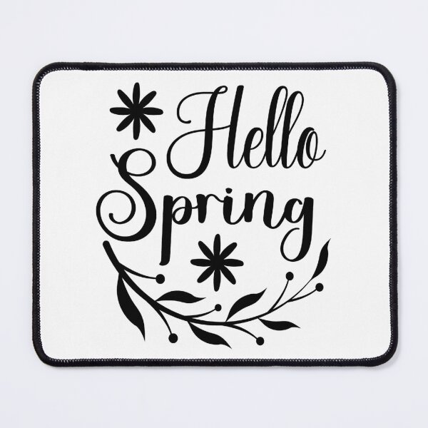 Item preview, Hello Spring. Spring Quote, Spring Flower, Spring Lover, Spring Design designed and sold by DesignHouse07.
