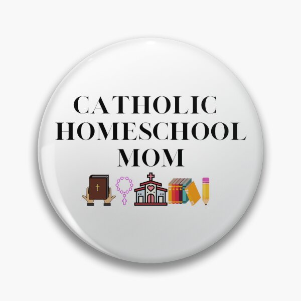 Item preview, Catholic Homeschool Mom designed and sold by SusurroBendito.