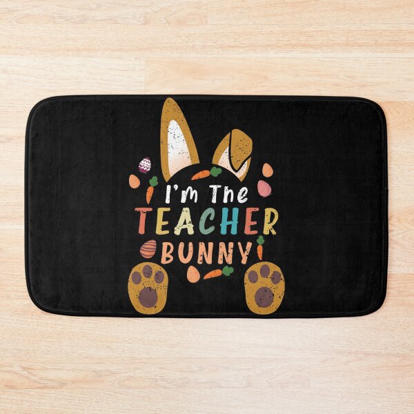 Item preview, I'm the teacher bunny - Happy Easter Day 2022 designed and sold by happy gift art.