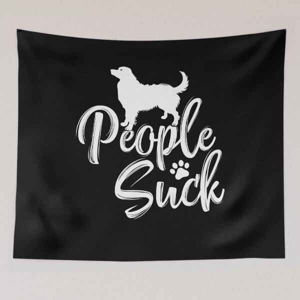 Item preview, I Love My Bernese Mountain Dog - "People Suck" designed and sold by 1681830934131.