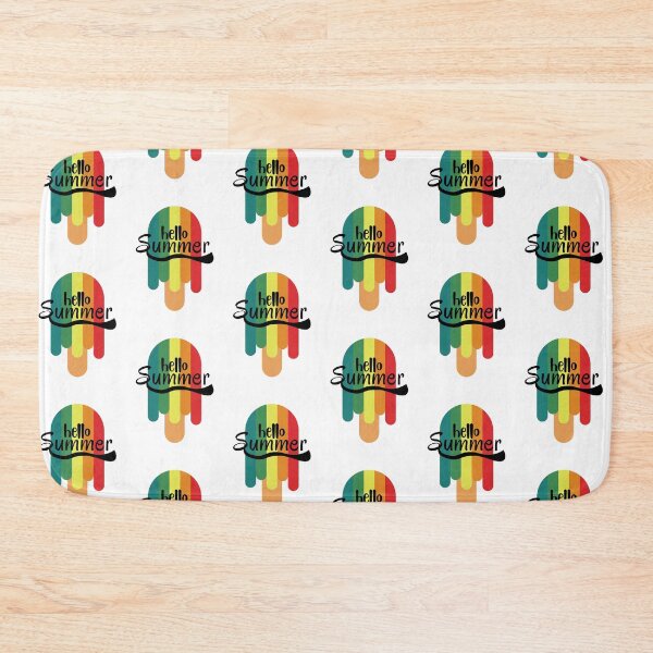 Item preview, Hello Summer Vacation Ice Cream Popsicle designed and sold by IrisDesign20.